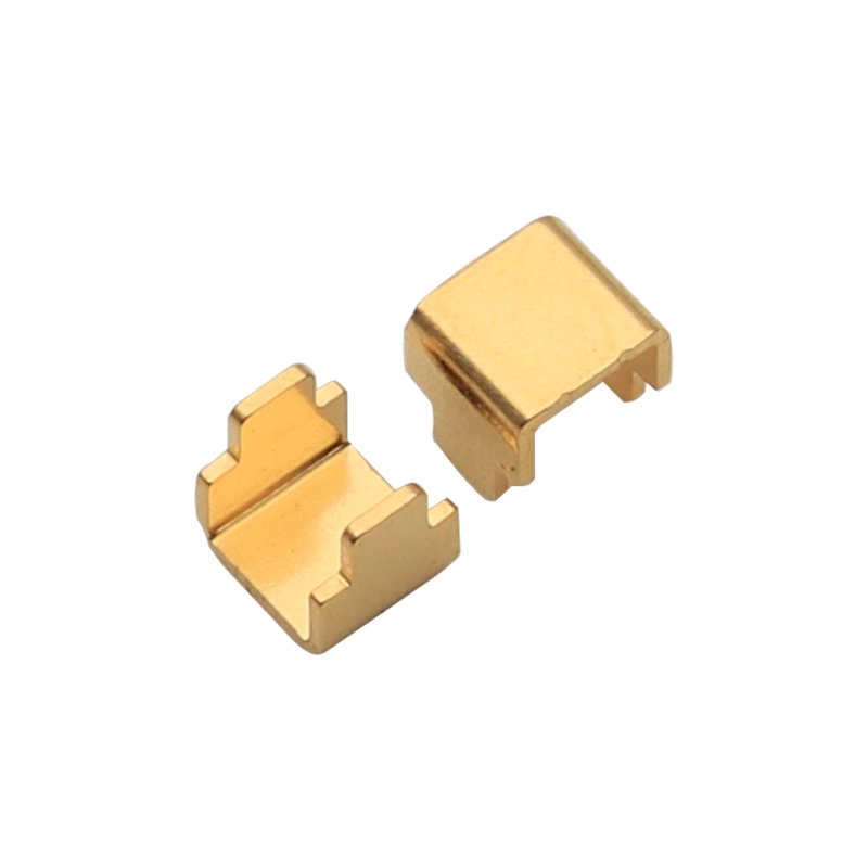 U-Shape Gold-Plated Copper Sheet Terminals